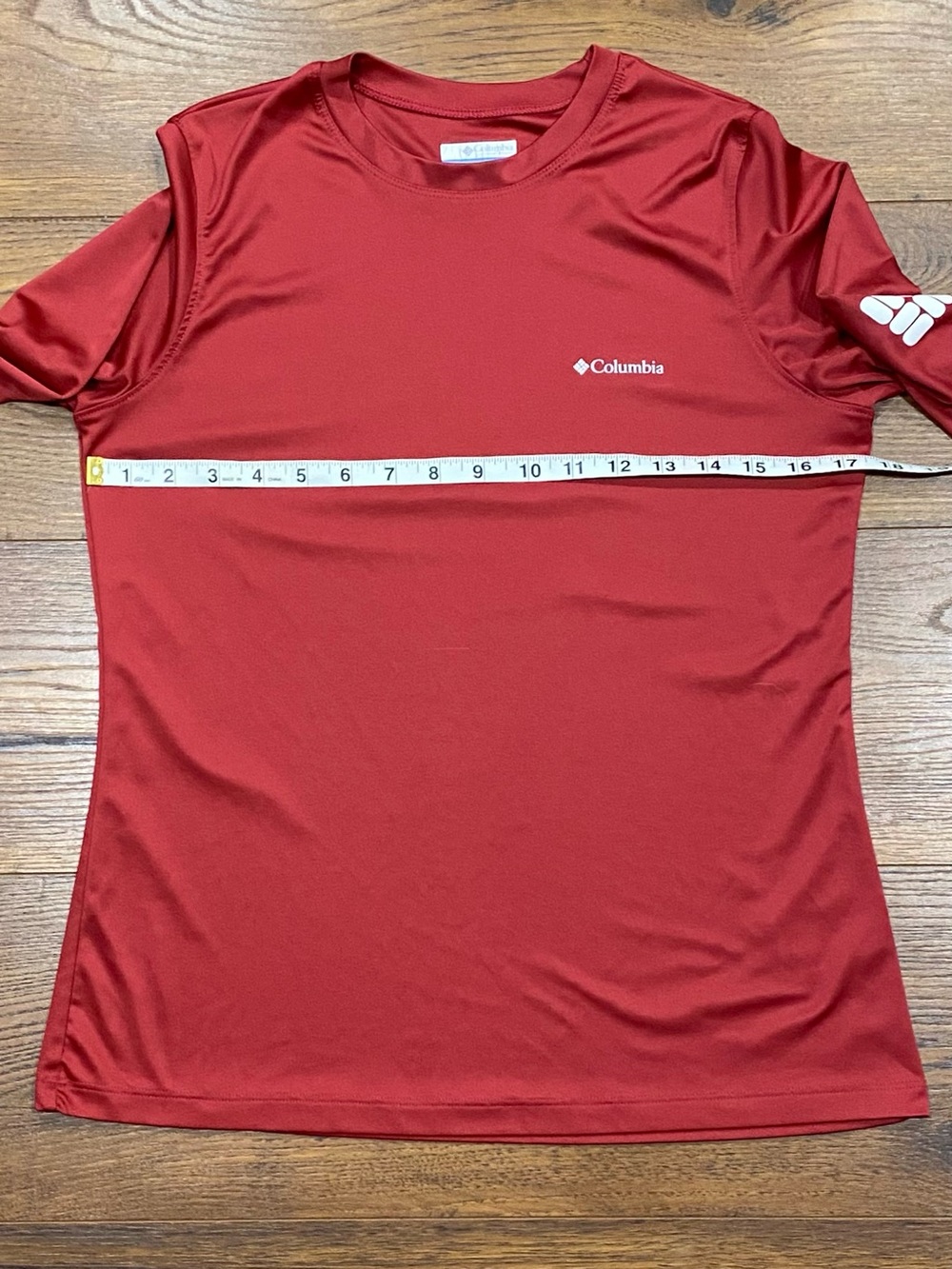Columbia Women’s Rapid Creek Long Sleeve Red Coral UPF 50 Top Size Small - Picture 7 of 11